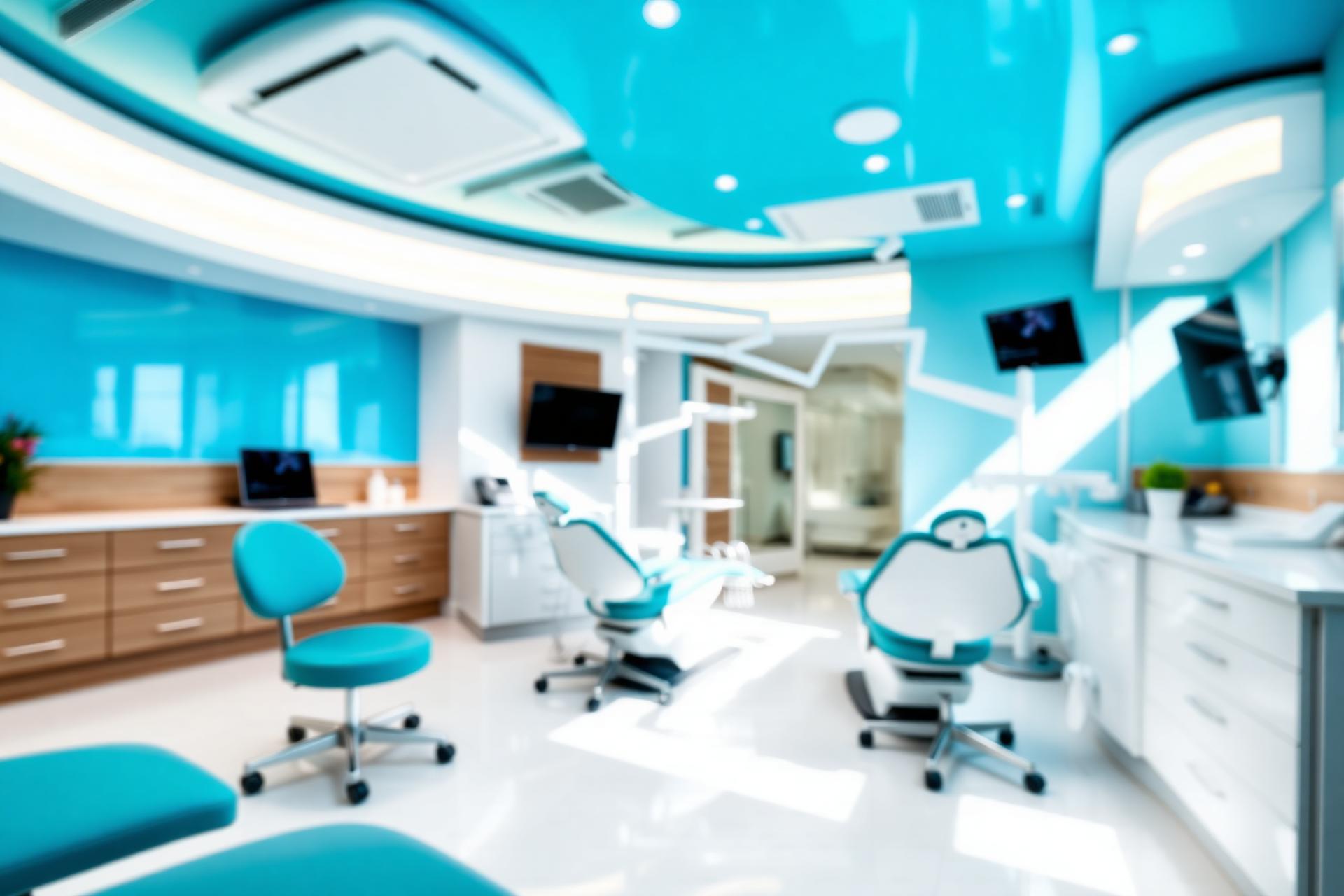 Modern dental clinic interior